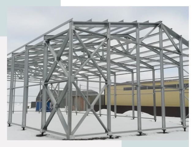 Каркасные ангары в Фрязине