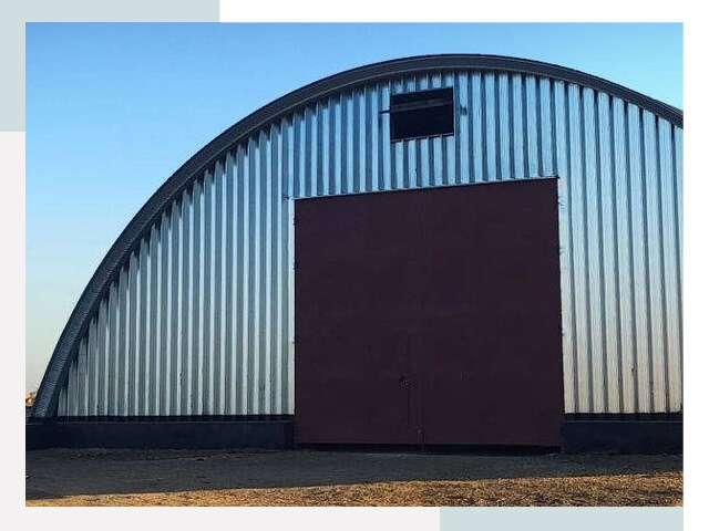 Бескаркасные ангары в Фрязине