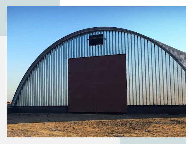 Арочные ангары в Фрязине