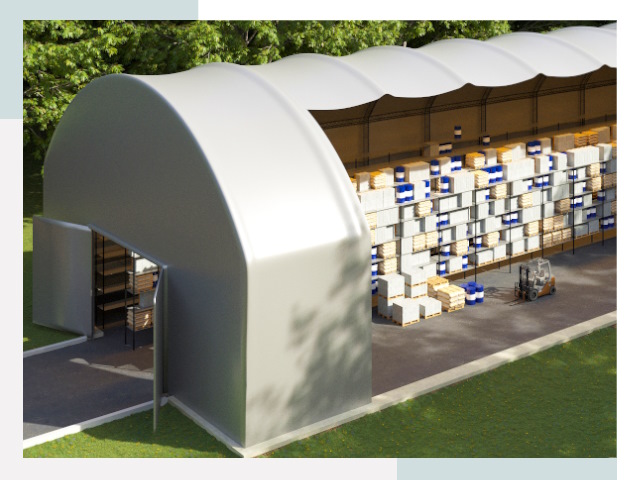 Тентовые ангары в Фрязине