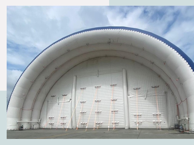 Пневмокаркасные ангары от СтальСтрой-Фрз по цене от 623 руб.