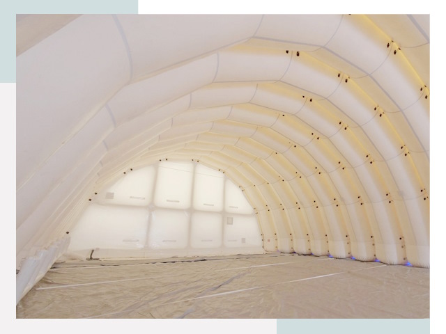 Пневмокаркасные ангары в Фрязине