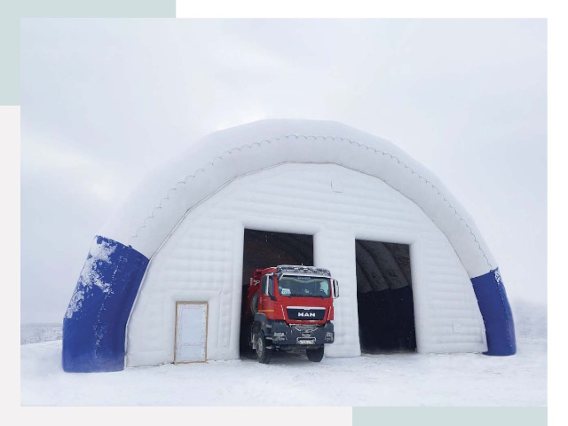 Мобильные ангары в Фрязине