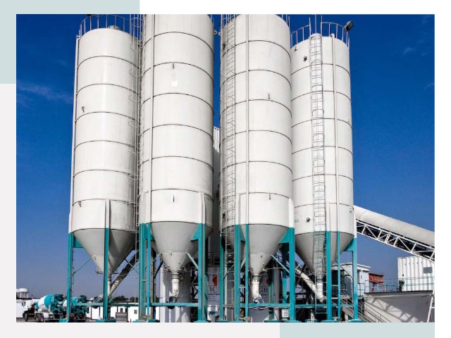 Строительство цементных силосов в Фрязине