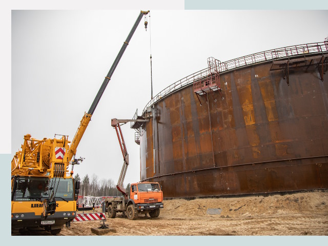 Монтаж резервуаров в Фрязине от 623 руб. за м³