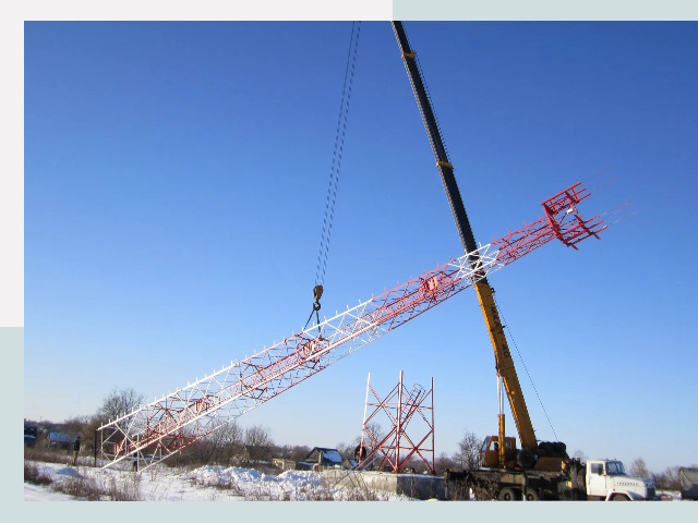 Строительство башен связи в Фрязине от 623 руб.