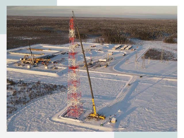 Мачты связи в Фрязине