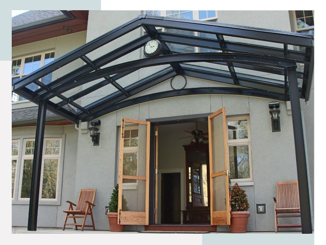 Козырьки металлические в Фрязине