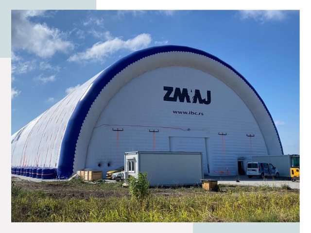 Брендирование ангаров в Фрязине