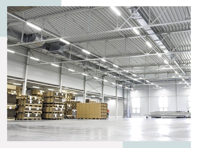 Освещение ангаров в Фрязине