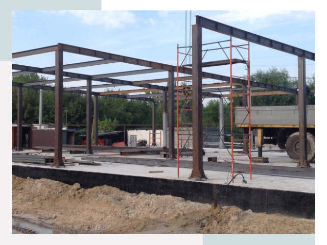 Фундамент для ангаров в Фрязине