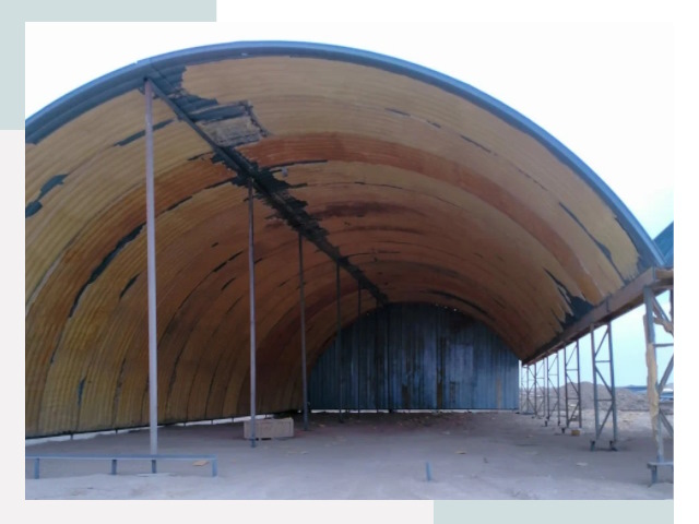 Реконструкция ангаров в Фрязине