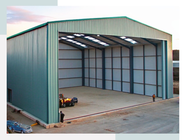 Строительство ангаров в Фрязине